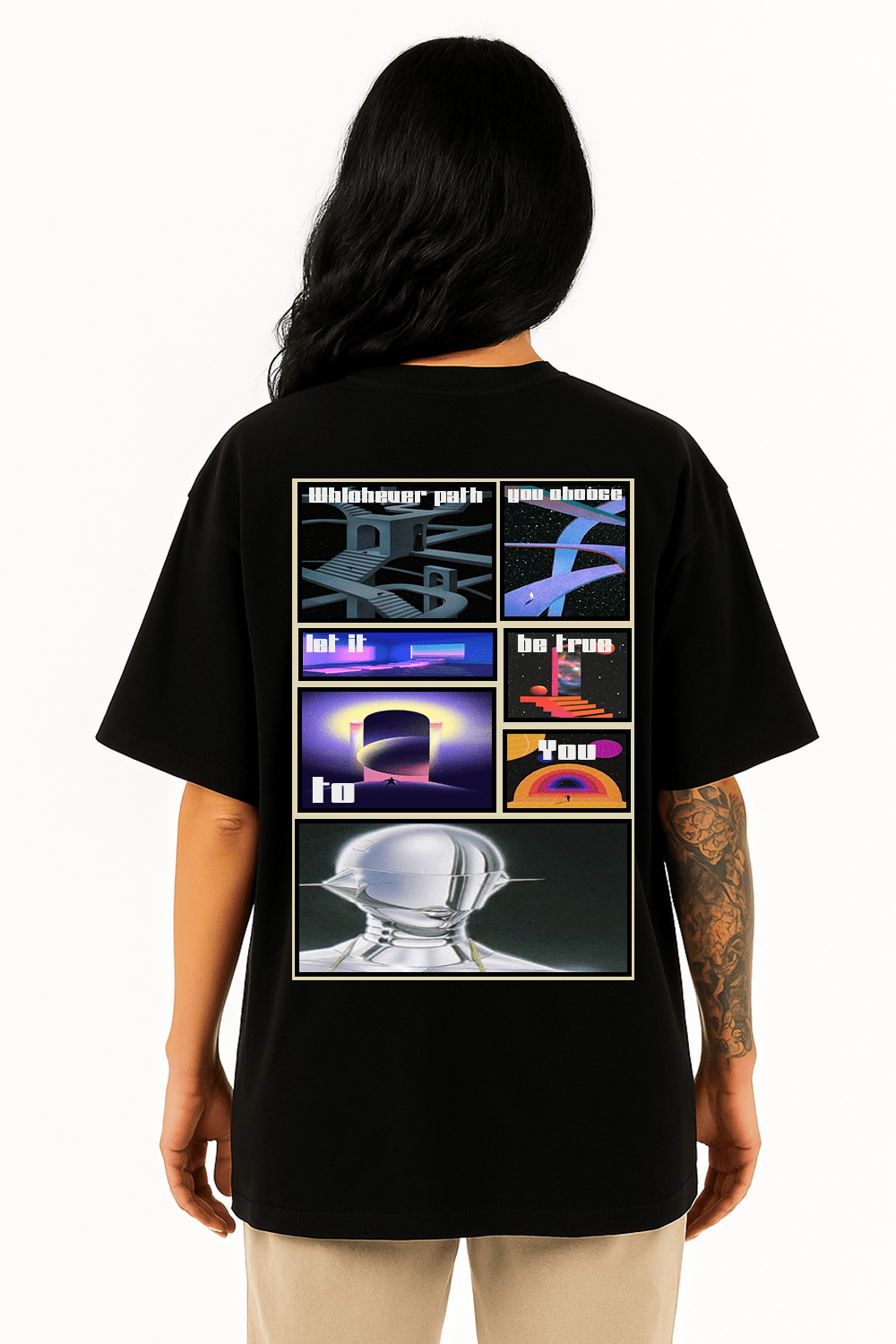 Comic Book Graphic Tee – Oversized Heavyweight Cotton Retro Pop-Art T-Shirt