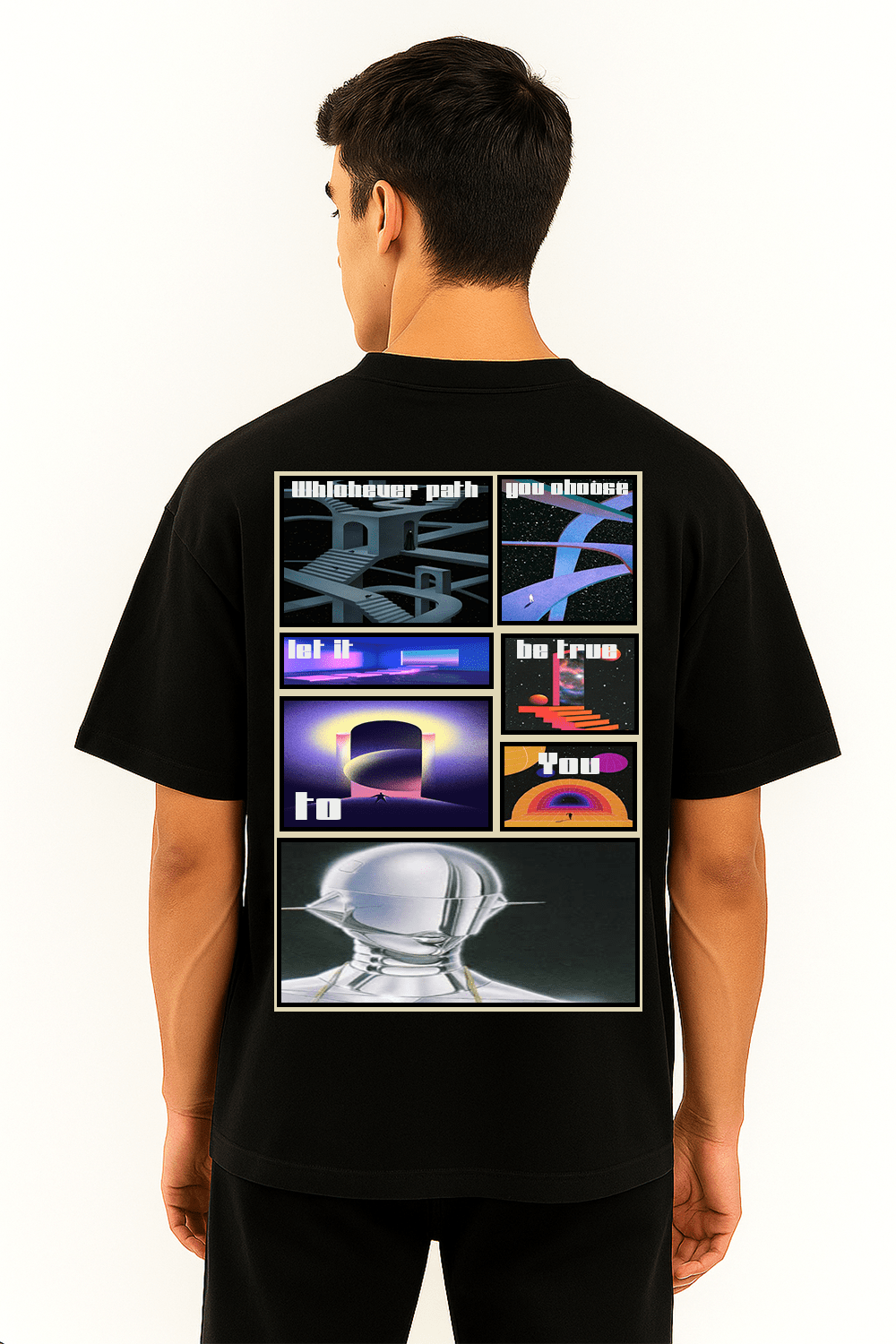 Comic Book Graphic Tee – Oversized Heavyweight Cotton Retro Pop-Art T-Shirt