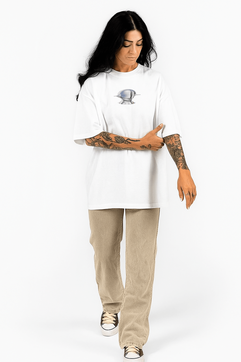 Comic Book Graphic Tee – Oversized Heavyweight Cotton Retro Pop-Art T-Shirt