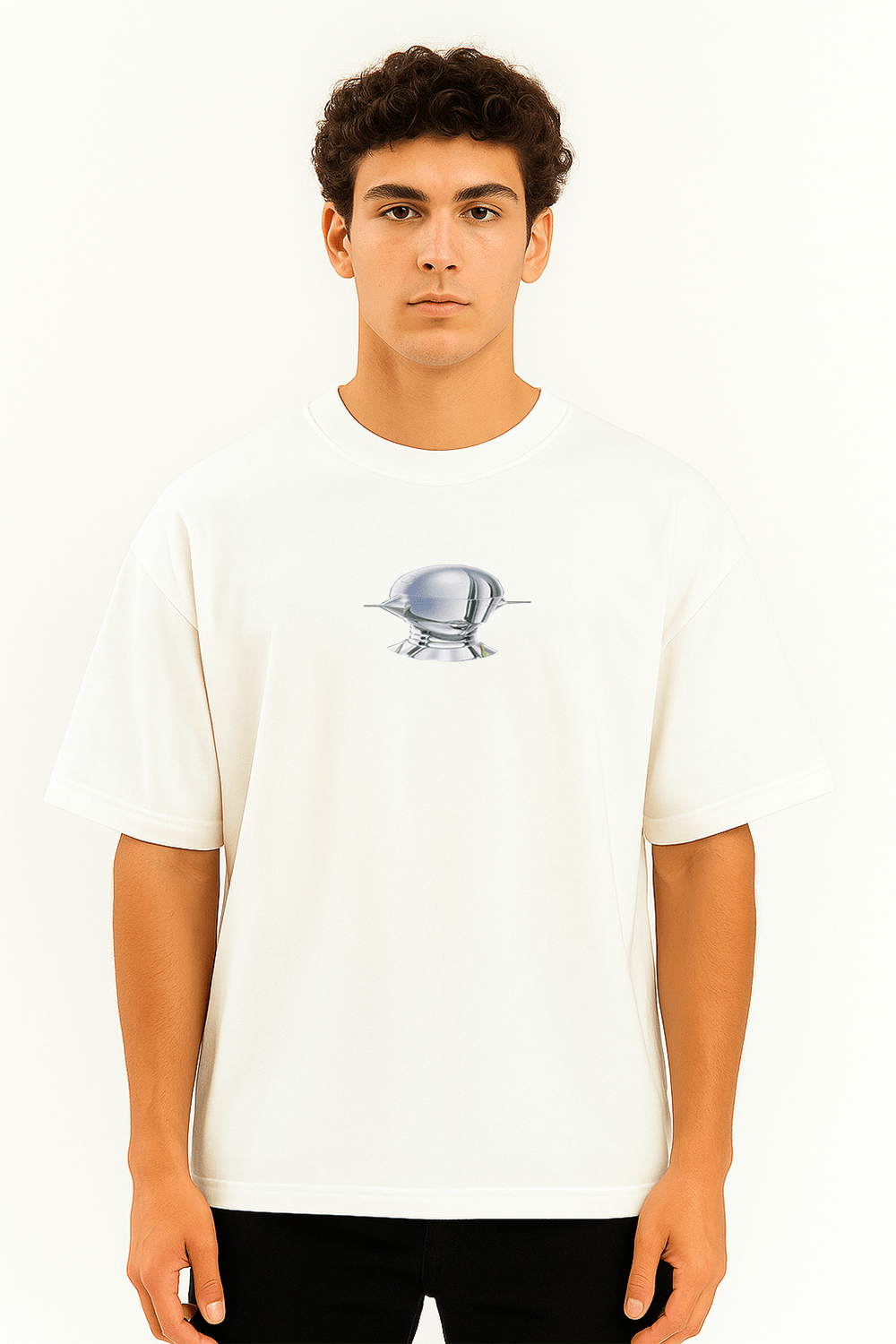 Comic Book Graphic Tee – Oversized Heavyweight Cotton Retro Pop-Art T-Shirt