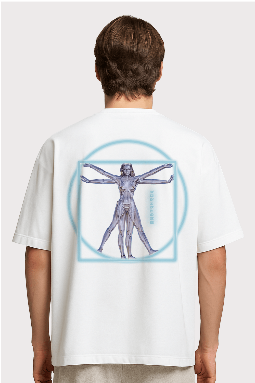 Metal Woman Graphic Tee – Oversized Heavyweight Cotton Rock Streetwear T-Shirt