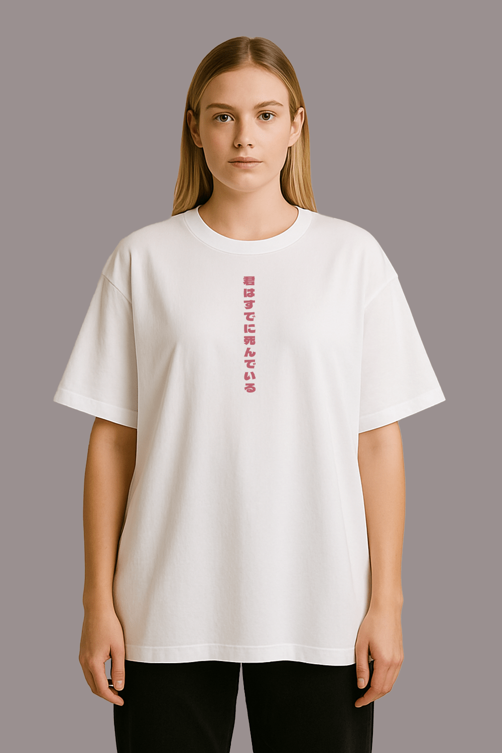 Omni Demon Graphic Tee – Oversized Heavyweight Cotton Gothic Streetwear T-Shirt