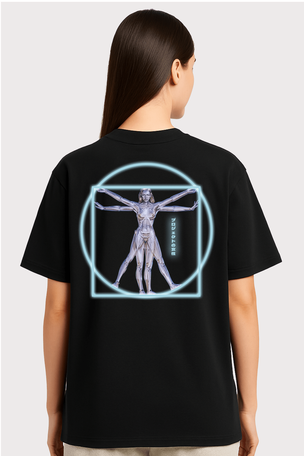 Metal Woman Graphic Tee – Oversized Heavyweight Cotton Rock Streetwear T-Shirt