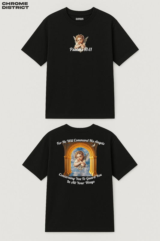 Angel Wings Graphic Tee – Oversized Heavyweight Cotton Streetwear T-Shirt