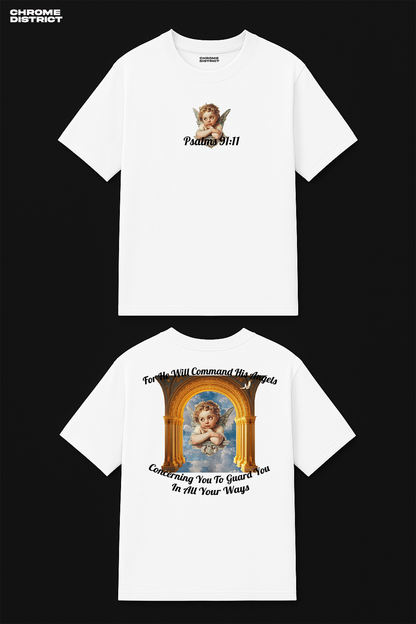 Angel Wings Graphic Tee – Oversized Heavyweight Cotton Streetwear T-Shirt