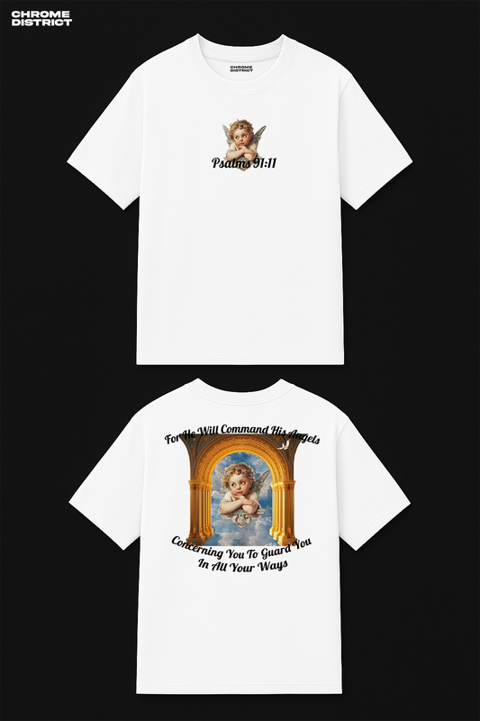 Angel Wings Graphic Tee – Oversized Heavyweight Cotton Streetwear T-Shirt