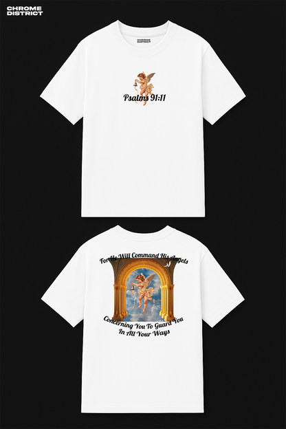 Bell Angel Graphic Tee – Oversized Heavyweight Cotton Streetwear T-Shirt