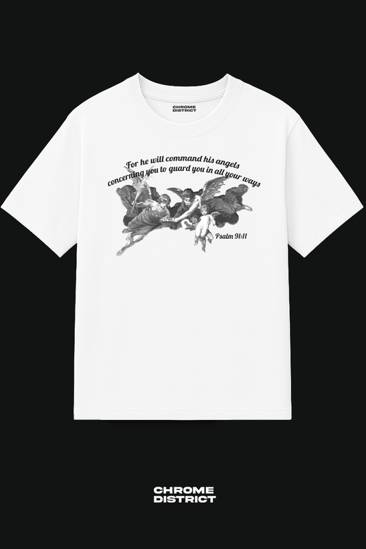 Guardian Angels Graphic Tee – Oversized Heavyweight Cotton Streetwear T-Shirt