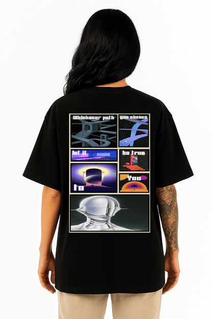 Comic Book Graphic Tee – Oversized Heavyweight Cotton Retro Pop-Art T-Shirt