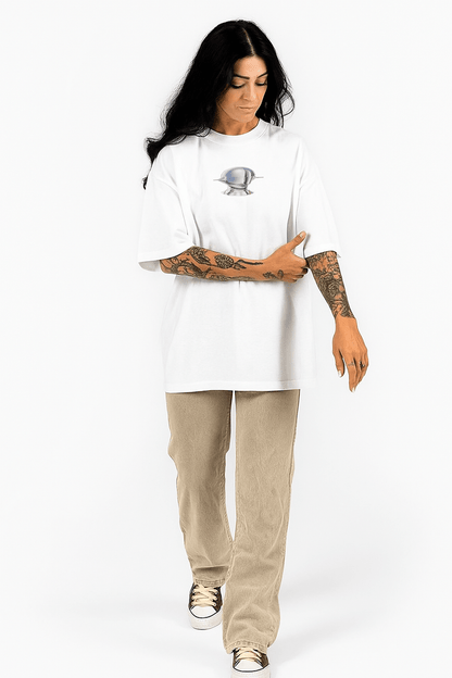 Comic Book Graphic Tee – Oversized Heavyweight Cotton Retro Pop-Art T-Shirt