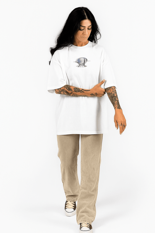 Comic Book Graphic Tee – Oversized Heavyweight Cotton Retro Pop-Art T-Shirt