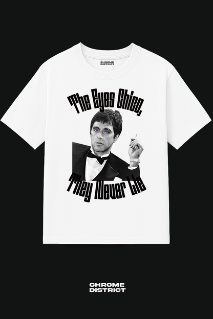 The Eyes Never Lie, Chico Graphic Tee – Oversized Heavyweight Cotton Retro Movie Streetwear T-Shirt