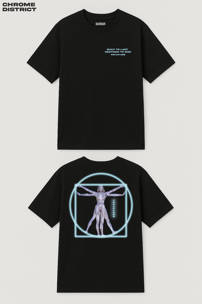 Metal Woman Graphic Tee – Oversized Heavyweight Cotton Rock Streetwear T-Shirt
