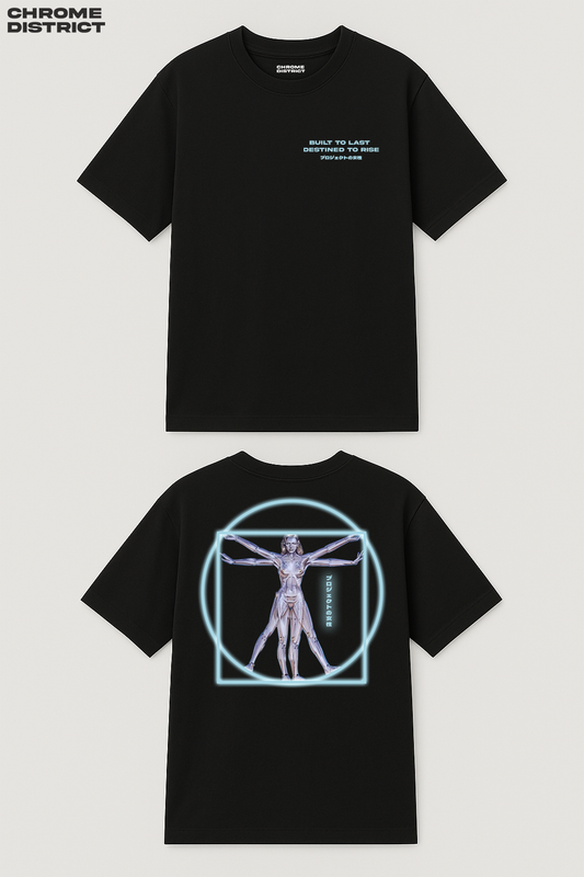 Metal Woman Graphic Tee – Oversized Heavyweight Cotton Rock Streetwear T-Shirt