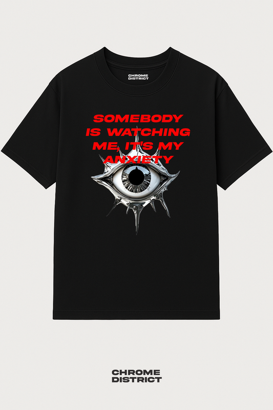 It’s My Anxiety Graphic Tee – Oversized Heavyweight Cotton Mental Health Shirt